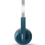 Philips TAH2000TL Auriculares Inalámbricos Diadema Bluetooth 5.4 con Micrófono, Batería 26h, Carga Rápida USB-C, Almohadillas Extra, App Philips Headphones, Color Azul